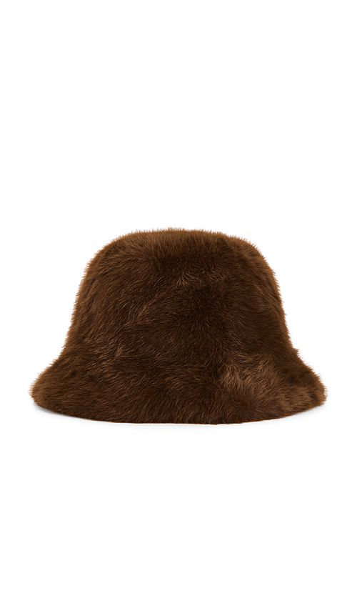 Lovers and Friends Lisa Bucket Hat in Brown