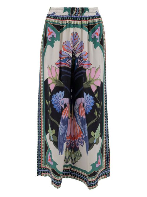 LUG VON SIGA graphic-print trousers - Black