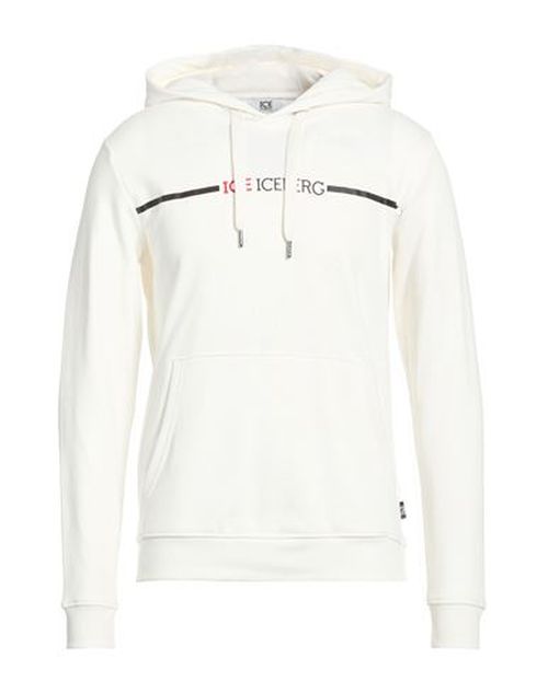 Man Sweatshirt White Size L Cotton