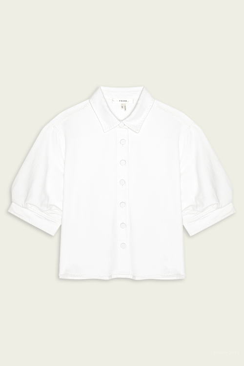 The Billow Sleeve Shirt in White