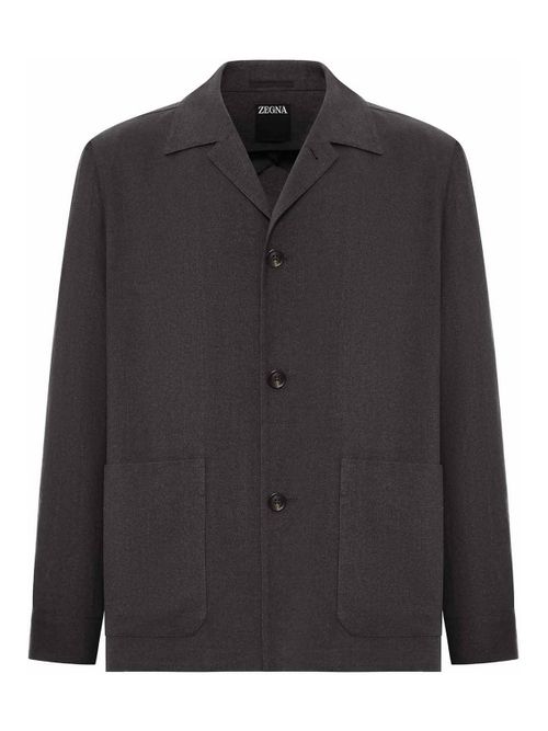 Wool And Linen Mix Jacket