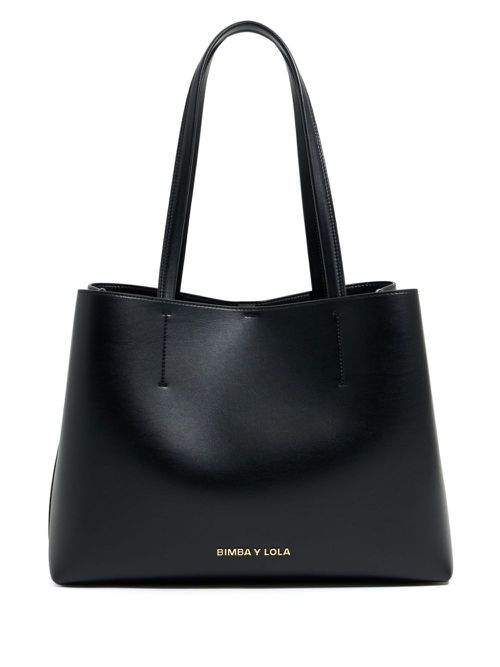 Bimba y Lola 여성 large Chihuahua tote bag - Black 241BBAJ3Z11000