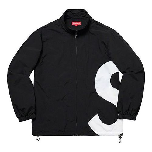 SS19 S Logo Track Jacket Large Logo S Unisex Black
