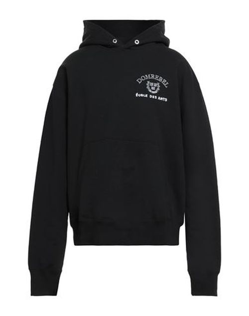 Man Sweatshirt Black Size XS Cotton