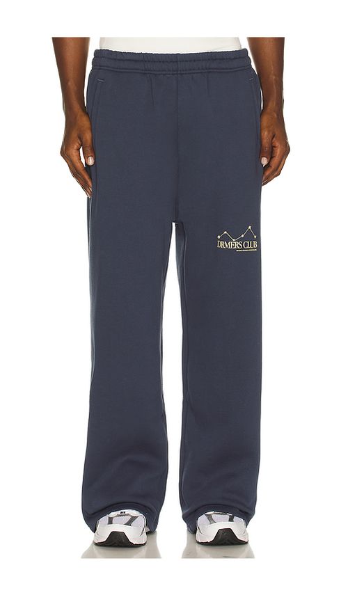 DRMERS CLUB Find Your Own Signs Sweatpants in Blue. Größe L. Also in M, S, XL/1X