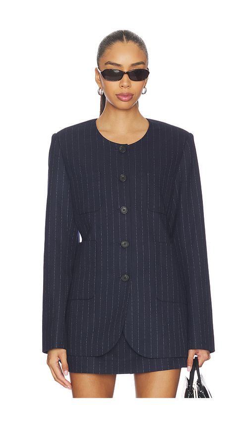 Favorite Daughter The Busy Woman Jacket in Navy. L. Also in M