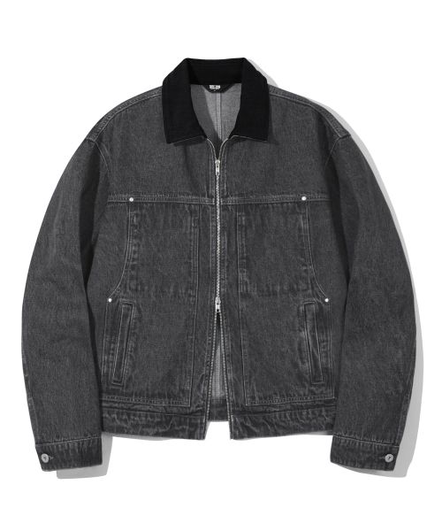 CORDUROY COLOR DENIM WORK JACKET