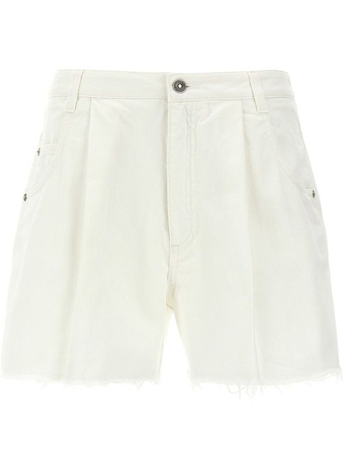 Cotton shorts - White