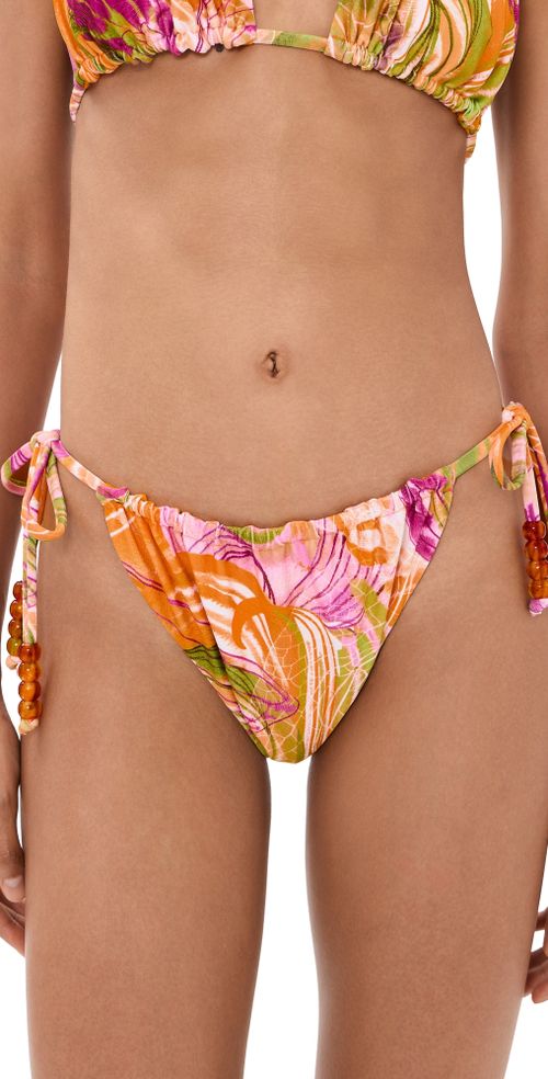 Inti Bikini Bottoms Vibra Print/Gold Bright