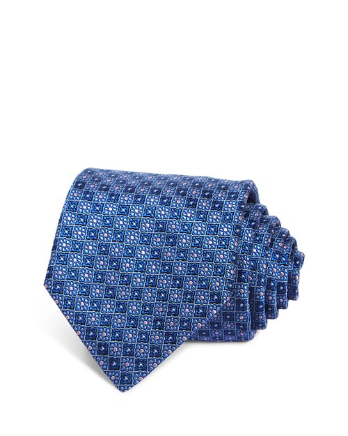 Silk Classic Micro Floral Tie