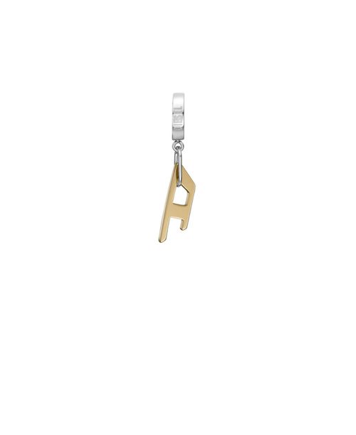 Men's Two-Tone Stainless Steel Hoop Earrings, DX1419931 - Two-tone