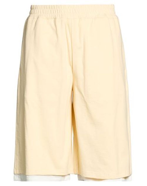 Man Shorts & Bermuda Shorts Beige Size 30 Cotton