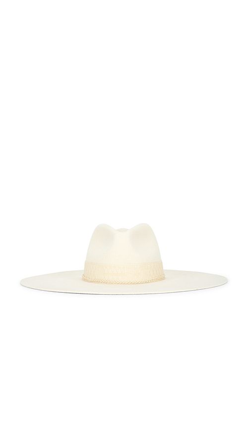 Lack of Color Montana Fedora Hat in Cream. - S also in