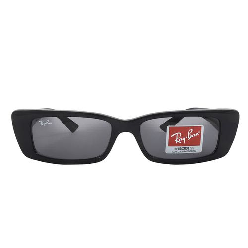 Teru Bio Based Dark Grey Rectangular Unisex Sunglasses RB4425 667787