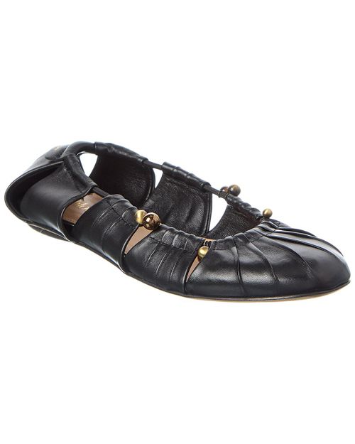 Luna Leather Ballerina Flat