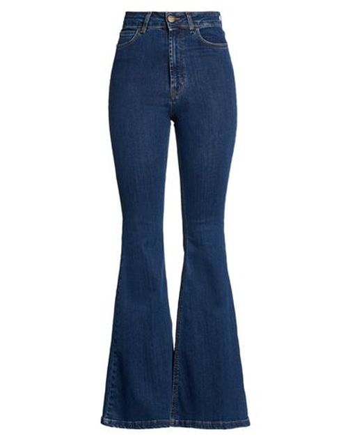 ! Woman Jeans Blue Size 28 Cotton, Elastane