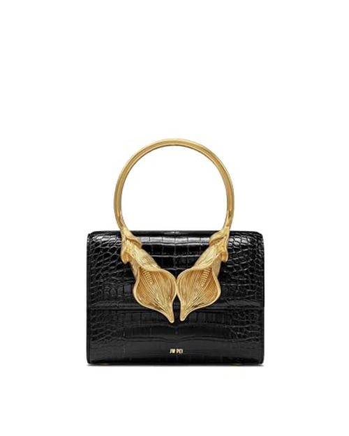 JW PEI Women's Astrid Calla Lily Metal Handle Top Handle Bag