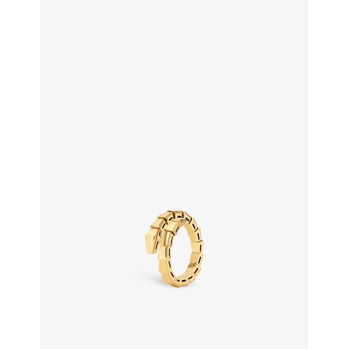 Womens Yellow Gold Serpenti Viper 18ct Yellow-gold Ring