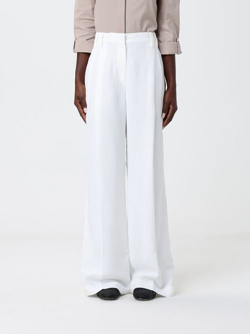 Pants Woman color Beige