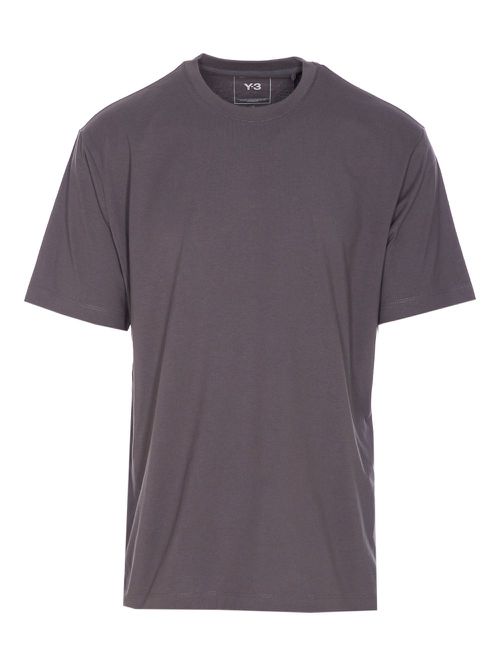 Logo-print crew-neck T-shirt - Grey