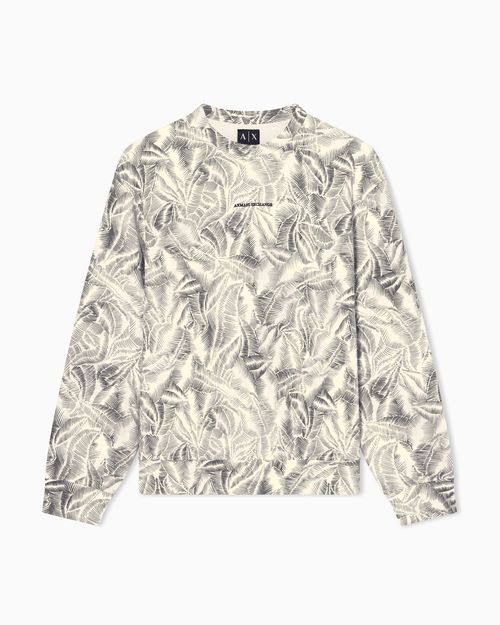 French Terry Hoodless Sweatshirt