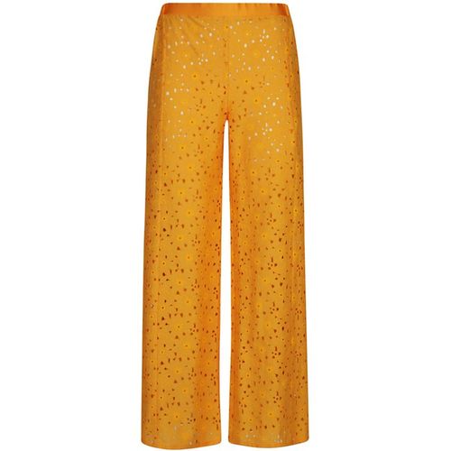 Fühle mich fabelhafte Tartana -Weitbeinhose