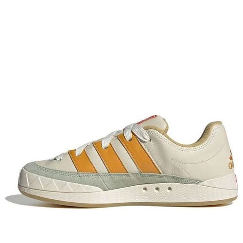 Adimatic Shoes 'White Orange Green'