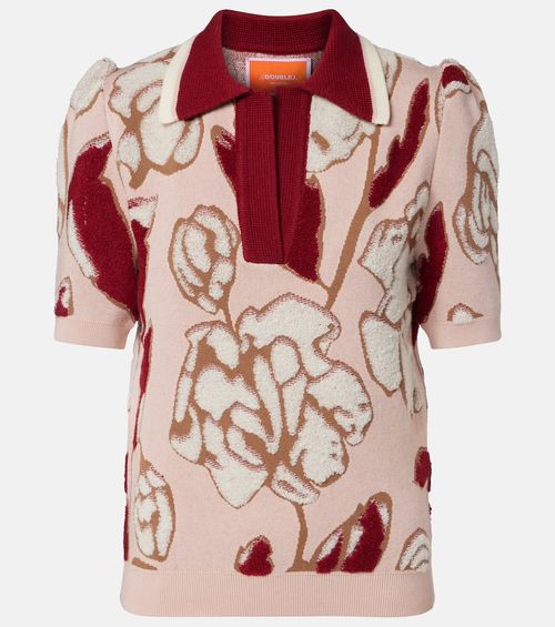 Pumped Up floral polo sweater
