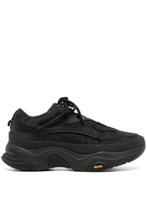 Quark Alpha panelled sneakers - Black