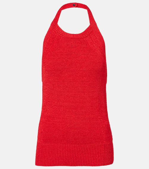 Leona knitted halterneck top