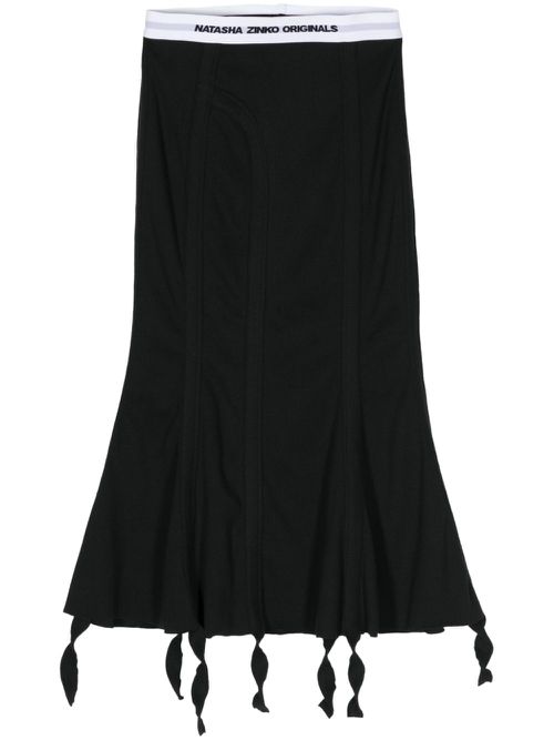 John ribbed cotton dress - Black