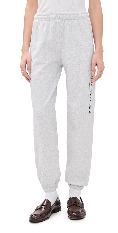 New York Health Club Sweatpants Heather Gray