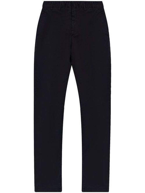 Aros cotton tapered trousers - Black