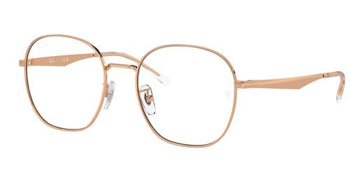 Ray-Ban RX6515D Asian Fit 3094 Men's Eyeglasses Gold 54 - Blue Light Block Available