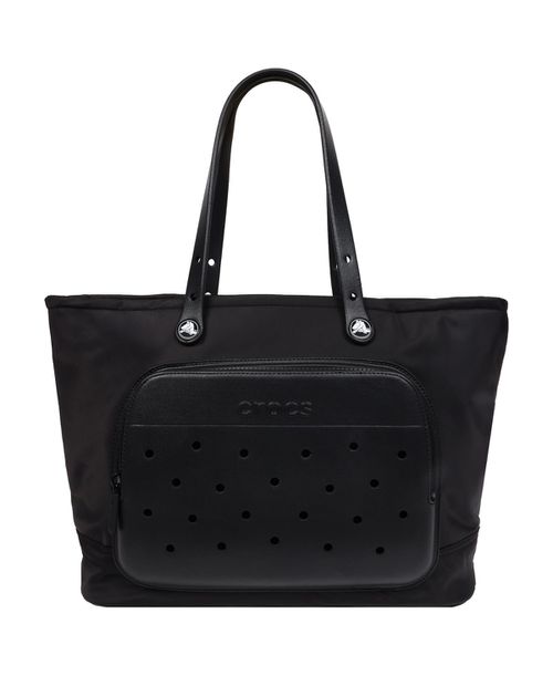 Large Tote with Pockets - Black
