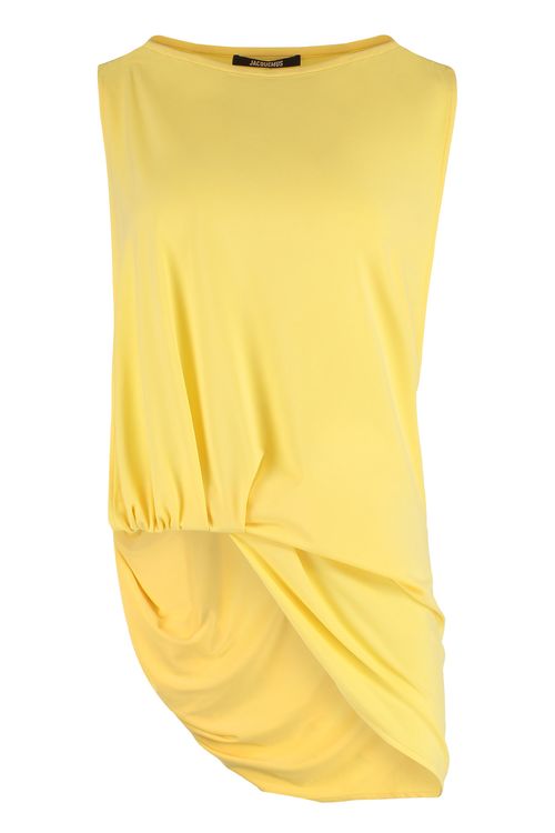 Square Neck Cut-Out Side Top