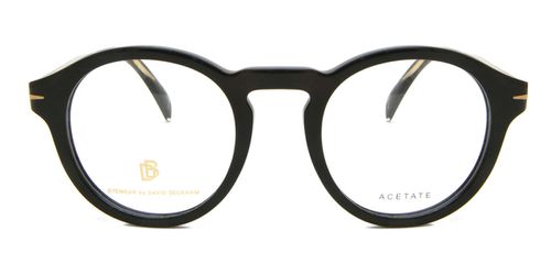 David Beckham DB 7010 807 Men's Eyeglasses Black Size 46 - Blue Light Block Available