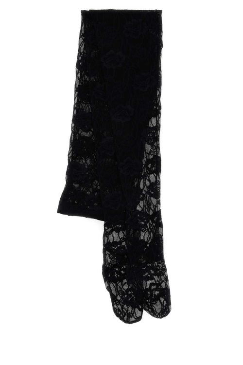 Lace Leggings — Black