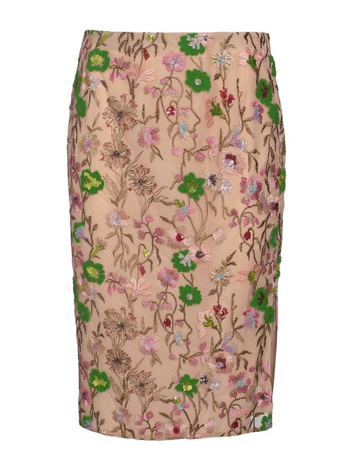Embroidered skirt