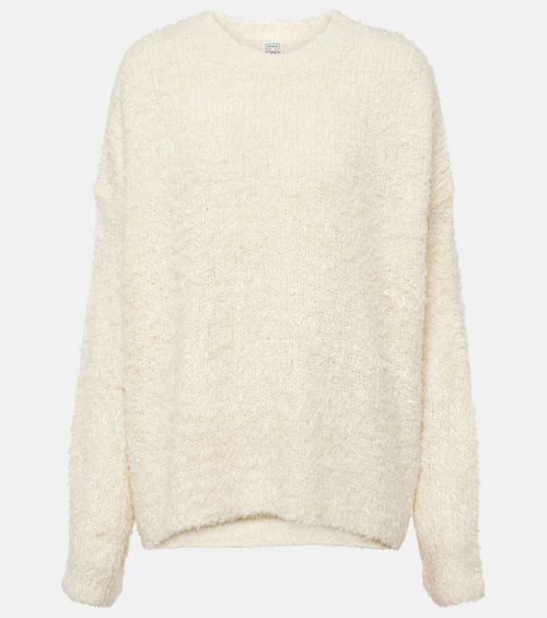 Oversized silk sweater