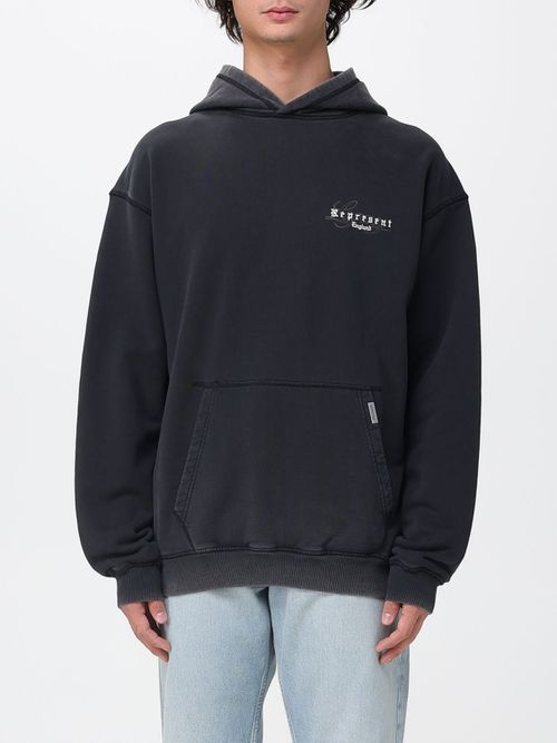 Sweatshirt Men color Black
