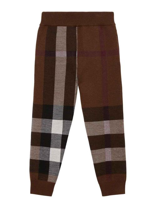 Gerard checked jogging pants