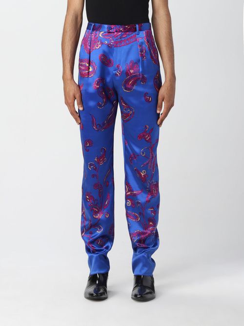 Silk trousers