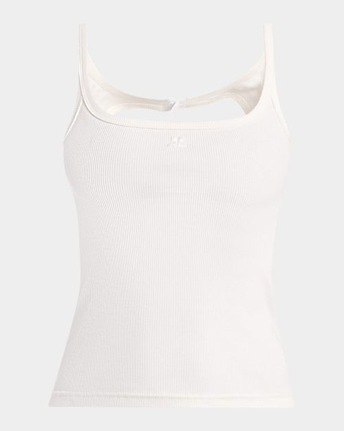 90s Rib Cutout Tank Top