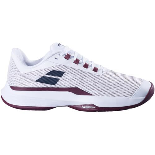 Babolat Men's Jet Tere 2 All Court Tennis Shoes, White/Port Royale (US Men's