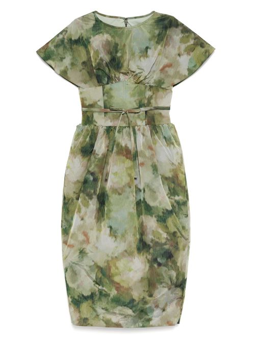 Amsale taffeta corset dress - Green