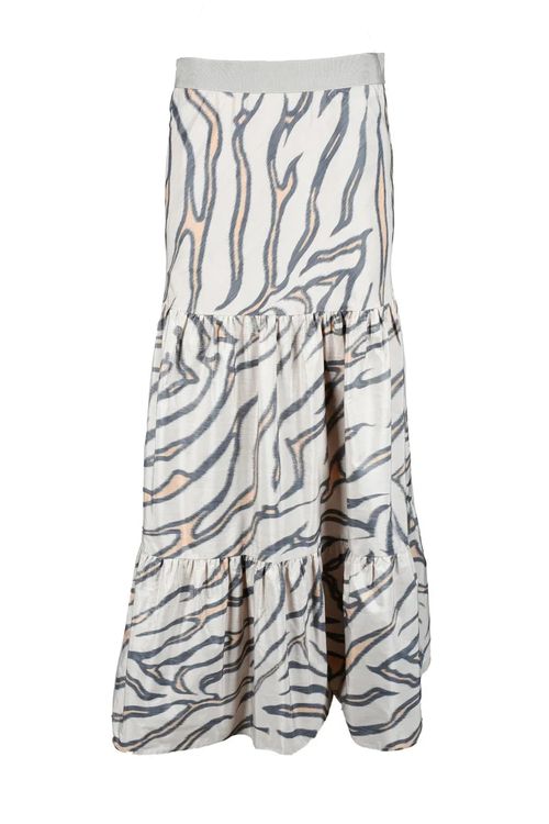 Beige Long Skirt