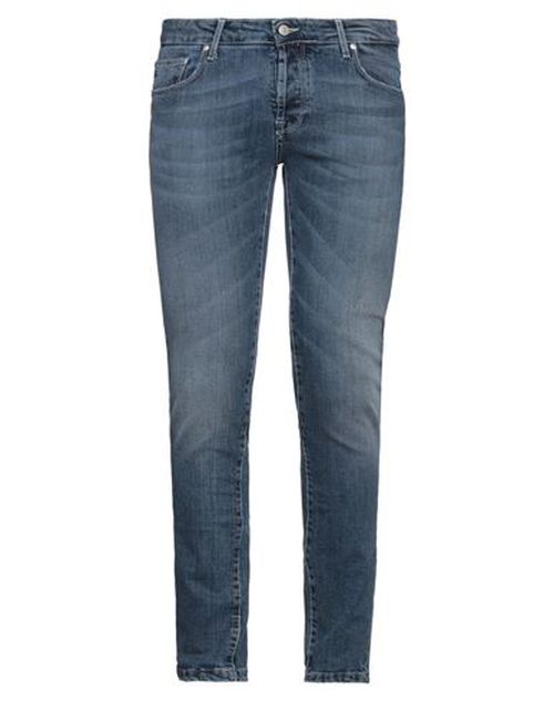 Man Jeans Blue Size 31 Cotton, Elastane