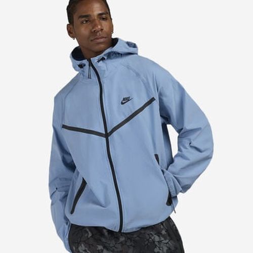 Men's Tech Dri-FIT Woven Full-Zip Windrunner Jacket in Blue
