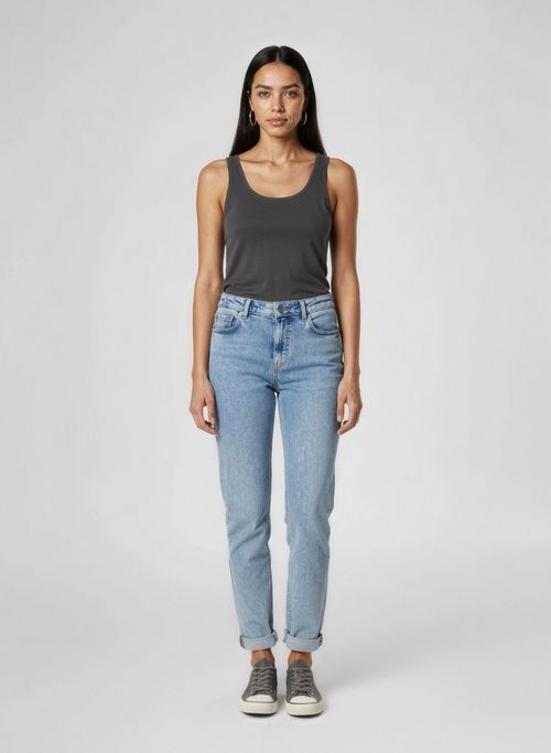 Classic Five-Pocket Jeans — Blue